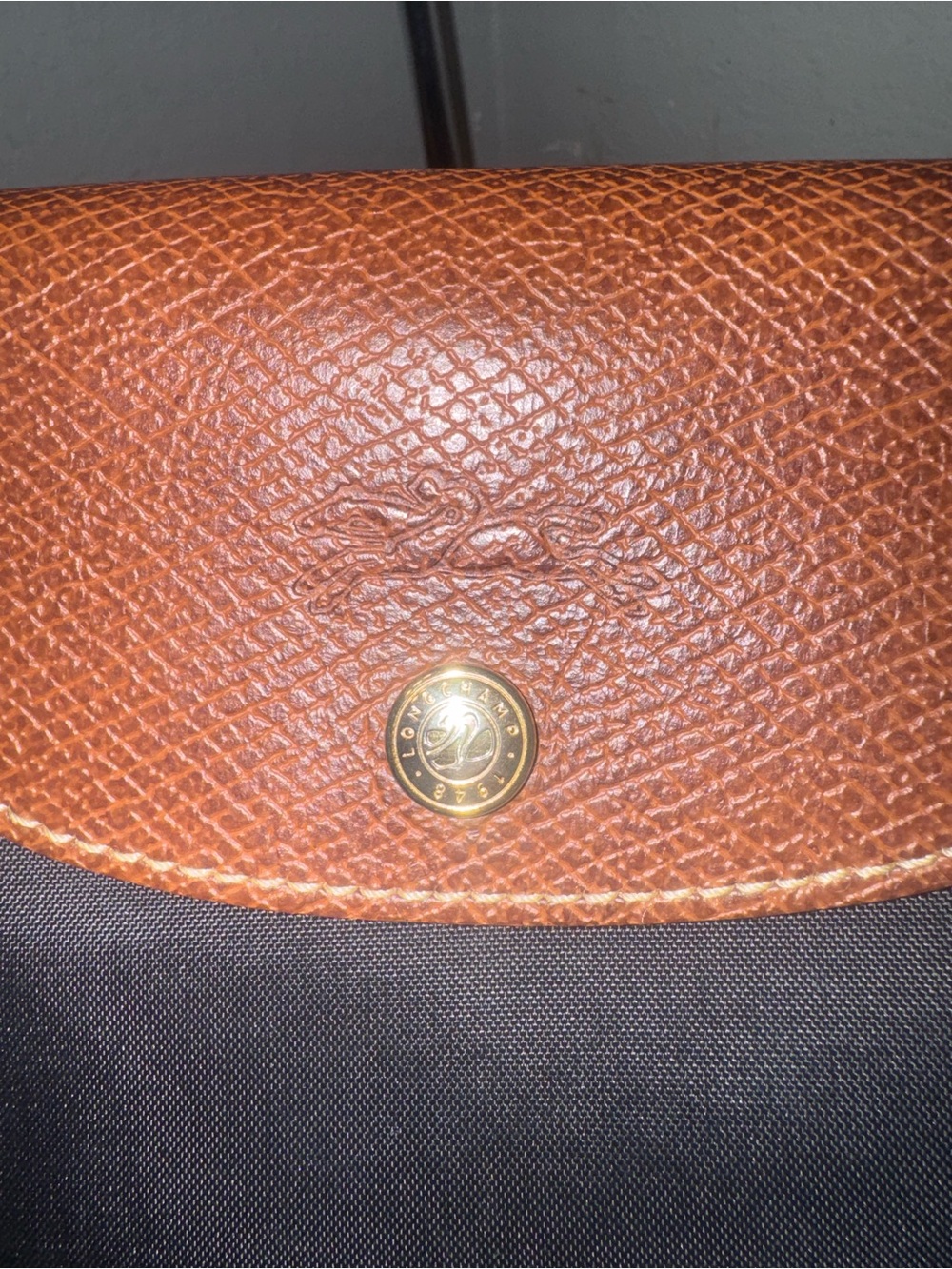 Longchamp Le Pliage Original Small Top Handle Bag Black ✅AUTHENTIC✅ - Picture 4 of 13